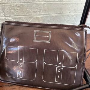 Marc Jacobs Brown Clutch
